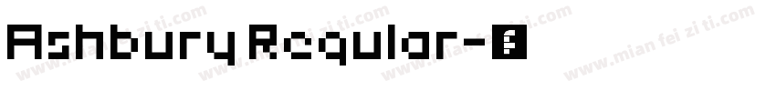 Ashbury Regular字体转换